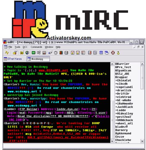 mIRC 7.58 Crack Plus Registration Code 2023 Download